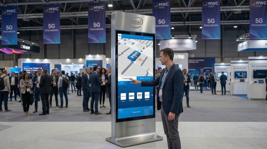 Intel MWC 2024 Interactive Kiosk