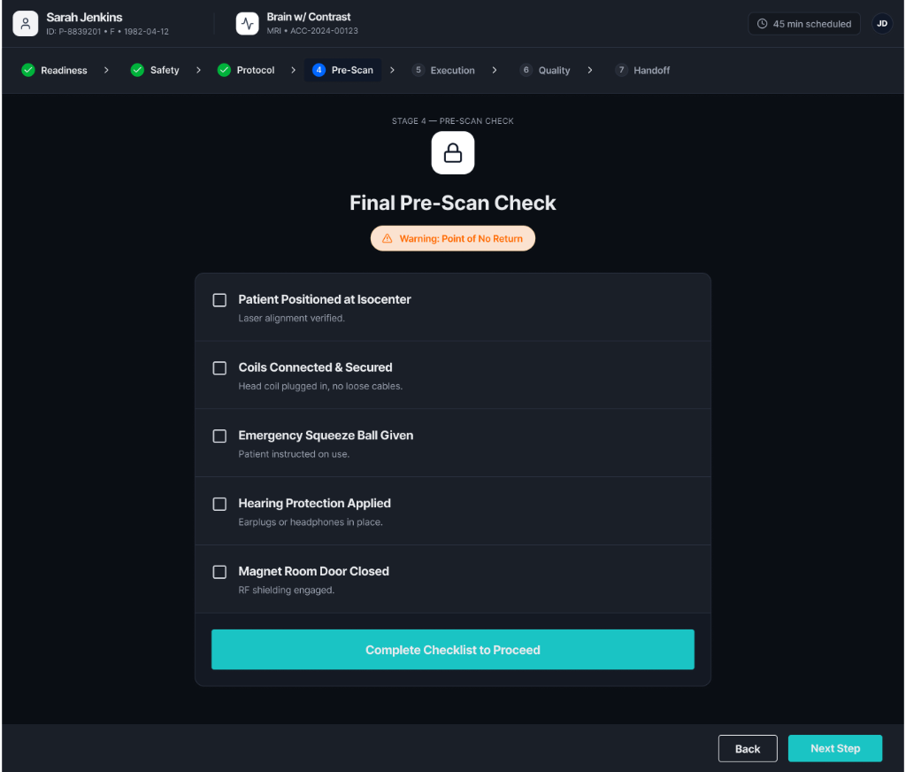 Quality Confirmation