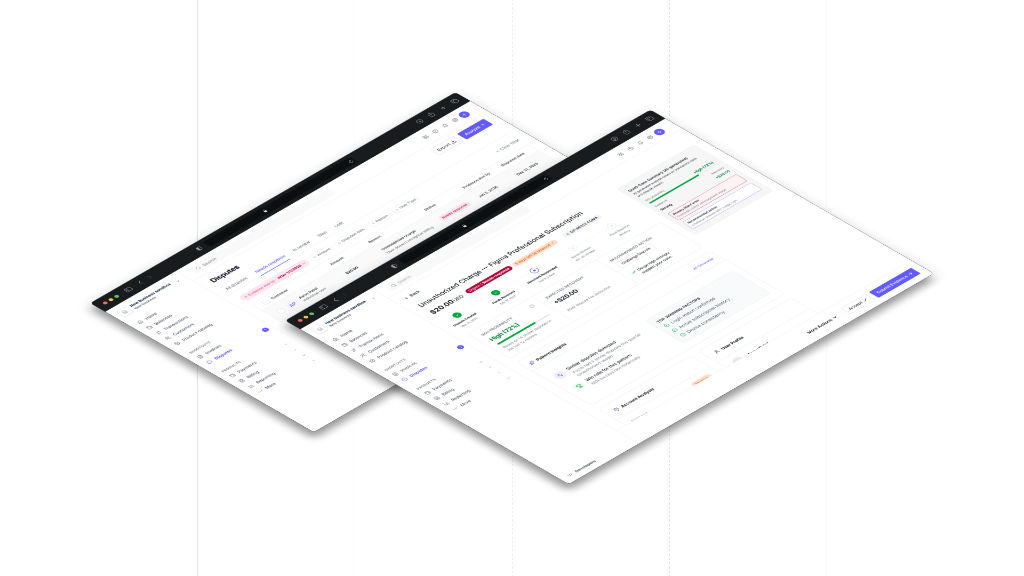 Stripe Merchant Dispute Flow